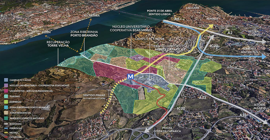 Almada Innovation District: A New Lifestyle & Knowledge City in Portugal