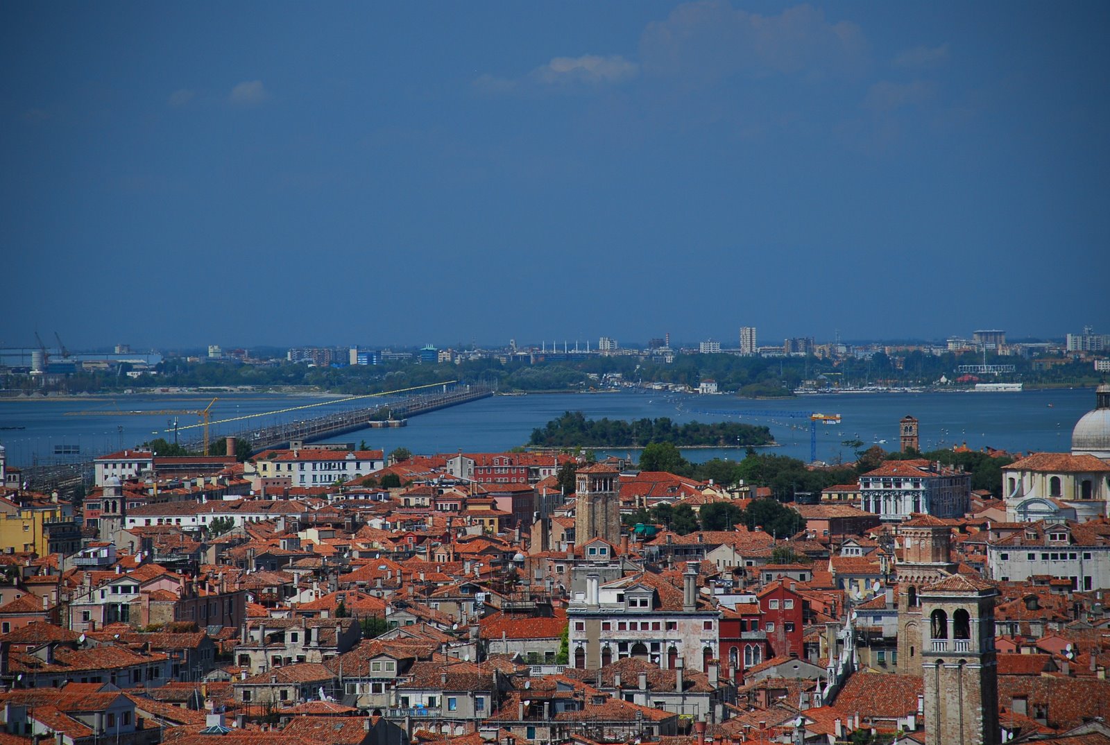 Venice, the island, the mainland and the lagoon